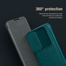 Qin Pro Leather phone Case with Cards Wallet Slide Lens Protector for Samsung Galaxy S22 series