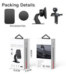 Magnetic 360 Degree Universal Car Dashboard  Smart Cell Phone Mount Support Bracket Holder Kit For Car