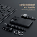 Qin Pro Leather phone Case with Cards Wallet Slide Lens Protector for Samsung Galaxy S22 series