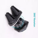 Universal Duel Clip Car Air Vent Smartphone Holder Magnetic Mount