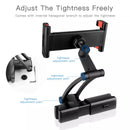 Flexible  Adjustable Arm 360 Degree Rotation Tablet Car Headrest Phone Mount Holder