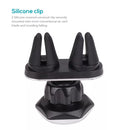 Universal Duel Clip Car Air Vent Smartphone Holder Magnetic Mount