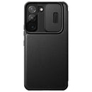 Qin Pro Leather phone Case with Cards Wallet Slide Lens Protector for Samsung Galaxy S22 series