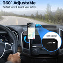 Magnetic Car Phone Mount Holder 360 Rotation With Car USB Cable Holder