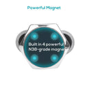 Universal Duel Clip Car Air Vent Smartphone Holder Magnetic Mount