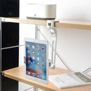 High Quality Clamp Base Desk Mount Stand 360° Tablet  Holder Adjustable for iPad, iPhone, Samsung, Asus and More 4.7-11 inch Devices, Good for Bed, Kitchen, Office .