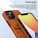 Qin Pro Leather Case Classic Flip Camera Protection Shockproof for iPhone 13/13 Pro/13 Pro Max