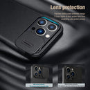 Qin Pro Leather Phone Case Card Slot Shockproof Slide Camera Protection For iPhone 13 series