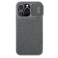 Qin Pro Leather Phone Case Card Slot Shockproof Slide Camera Protection For iPhone 13 series