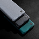 Qin Pro Leather Phone Case Card Slot Shockproof Slide Camera Protection For iPhone 13 series