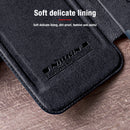 Qin Pro Leather Phone Case Card Slot Shockproof Slide Camera Protection For iPhone 13 series
