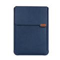 Laptop Holder Mouse Pad PU Leather Laptop Stand Sleeve Bags Portable Folding Laptop Stand Riser Adjustable Holder